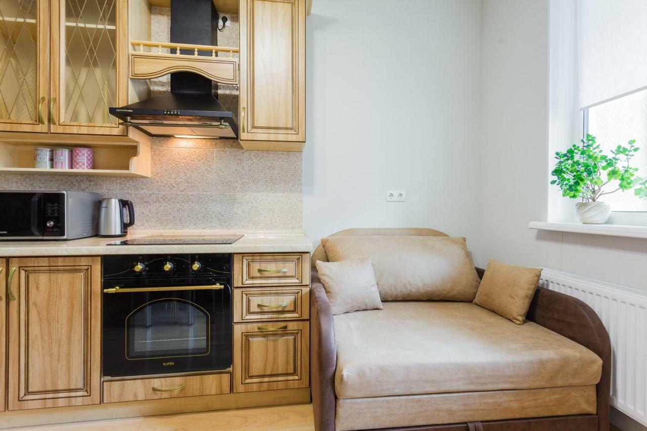 Business Class Apartment At Lomonosova เคียฟ ภายนอก รูปภาพ